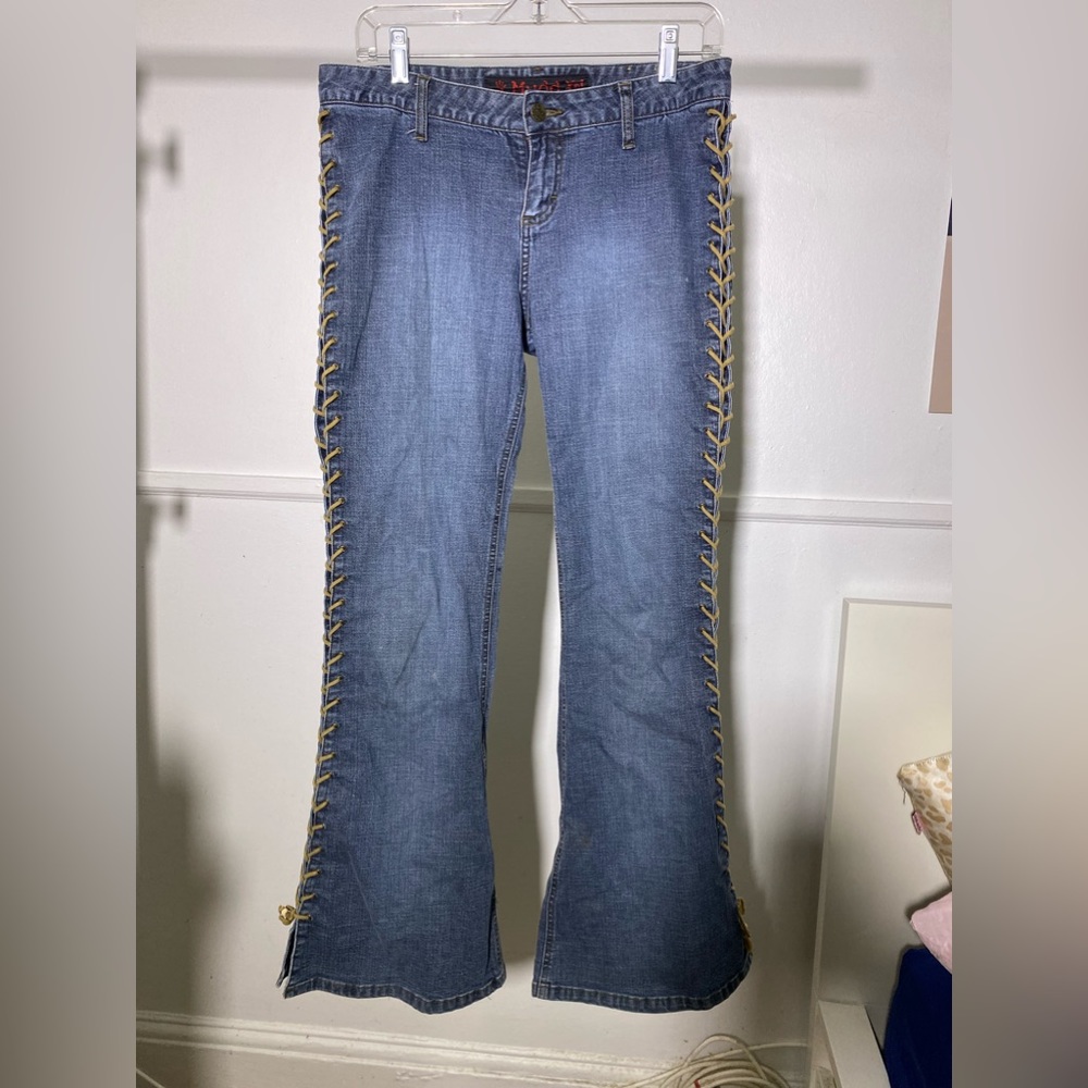 Mudd lace up jeans